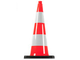 TSS™ series Traffic cone 750 mm orange with 2 white tapes RA1