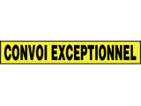 JD TRAFFIC Convoi exceptionenel sticker - reflecterend - 1000x160 mm