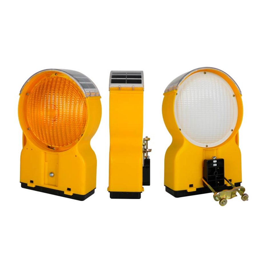 Slimme Dual Power Solar Obstakellamp voor geleidebaken