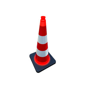 CROW Verkeerskegel 75 cm met logo - klasse 3 reflecterend TSS™ series CROW Verkeerskegel 75 cm met logo - klasse 3 reflecterend