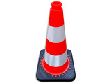 TSS™ series Verkeerskegel 50 cm met 2 reflectiebanden klasse 1 - Copy