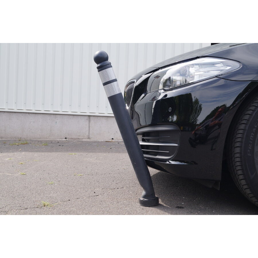 Bollard CityPole Ø80 mm - flexible - removable - reflective
