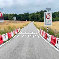 Dynamische afsluiting Postbank - Veluwezoom