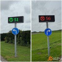 Nieuwe snelheidsdisplays ondersteunen rijvaardigheidstraining in Lelystad