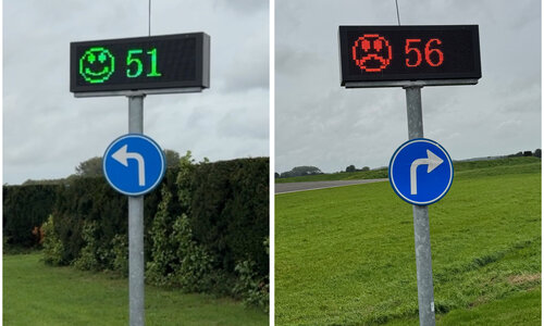Nieuwe snelheidsdisplays ondersteunen rijvaardigheidstraining in Lelystad