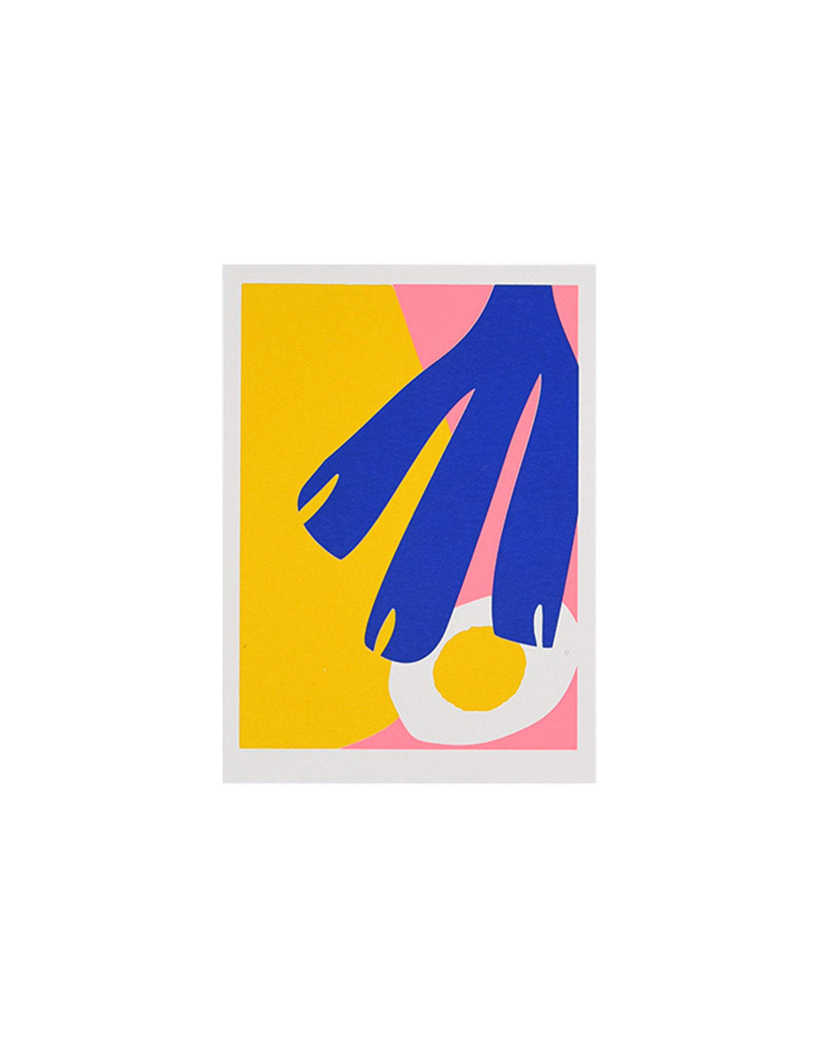 Marloes Kroeze Marloes Kroeze - Ansichtkaart Drie Kleuren, 2