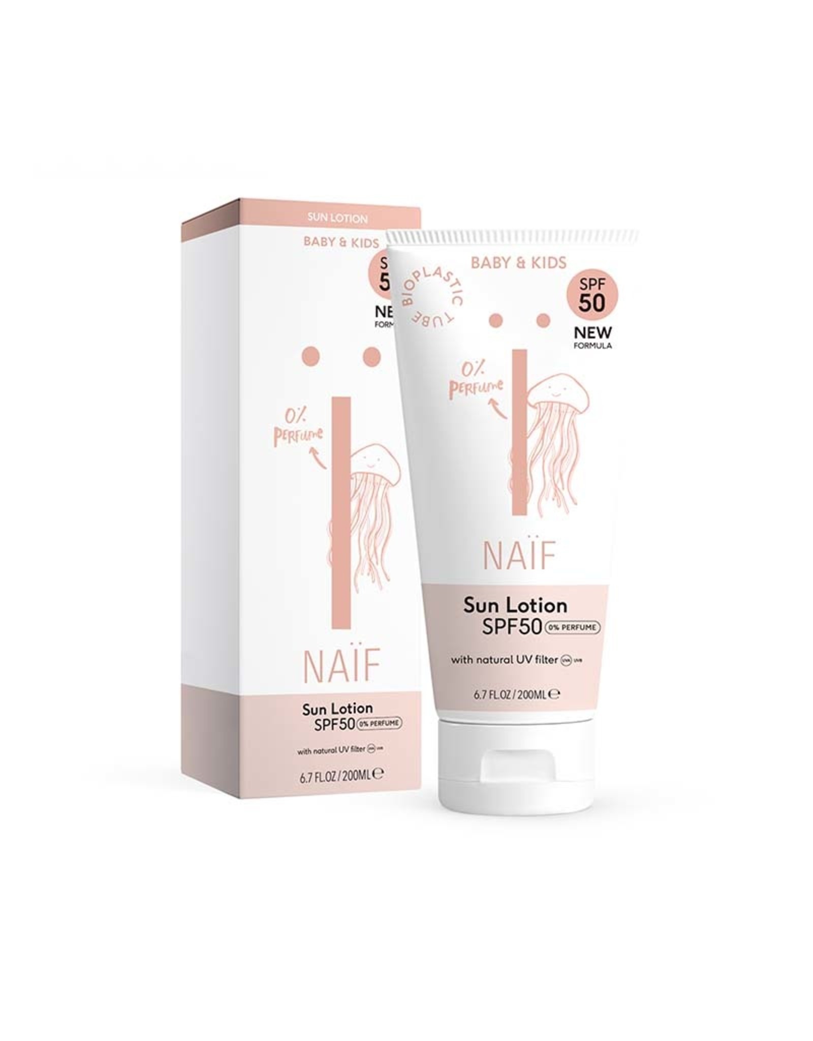 Naïf Naïf - Zonnebrandlotion Baby & Kids SPF50 Parfumvrij