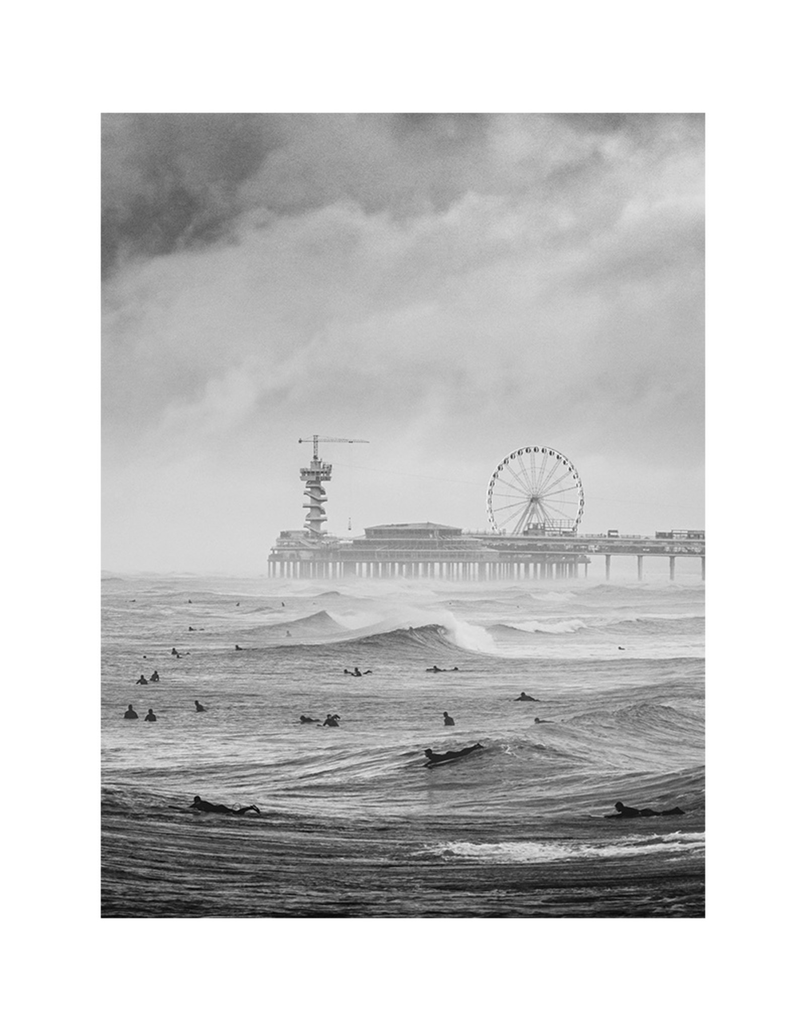 Jop Hermans Jop Hermans - Scheveningen Mood Print A4