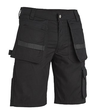 4Work Murcia multipocket werkshort zwart