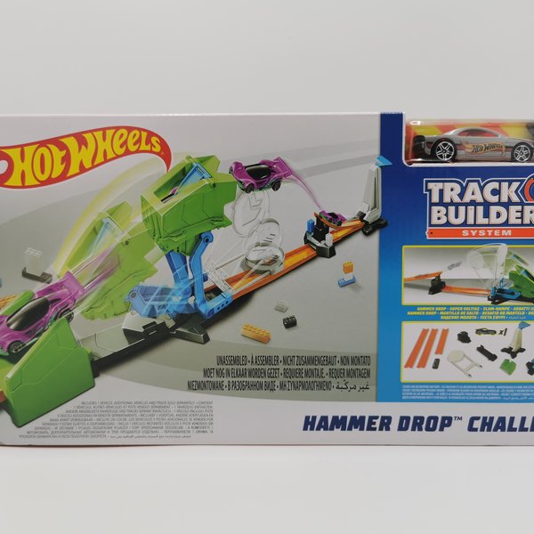 hot wheels hammer drop challenge