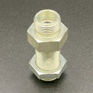 Union double passe-cloison Ø18L