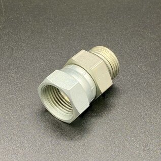 Union femelle 7/16" JIC - mâle 1/4" BSP 60°