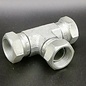 T 1/2" BSP 3X FEMELLE TOURNANT