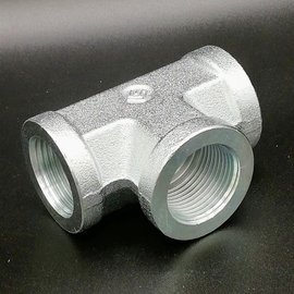 T 1"1/2 BSP 3X FEMELLE FIXE