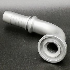 DN25 1" - Bride coude 90° SAE 6000 PSI 1"