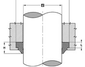 Ø intérieur 100 à 450