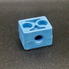 Paire de colliers PP série légère / C5 Ø1"1/4