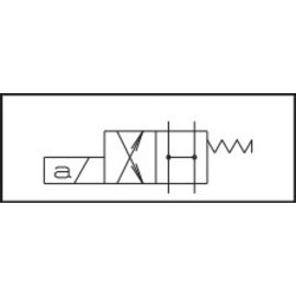 AD3E02EW003 Distributeur NG6 CETOP3 cmd. électr. 4/2 DC sans bob.
