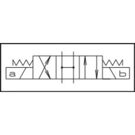 AD3E02CK003 Distributeur NG6 CETOP3 cmd. électr. 4/3 AC sans bob.