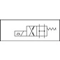 AD5E02EK002 Distributeur NG10 CETOP5 cmd. électr. 4/2 AC sans bob.