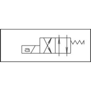 AD5E16EK002 Distributeur NG10 CETOP5 cmd. électr. 4/2 AC sans bob.