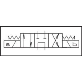 AD3E04CY003 Distributeur NG6 CETOP3 cmd. électr. 4/3 + bob. 230VAC