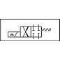 AD3E01EW003 Distributeur NG6 CETOP3 cmd. électr. 4/2 DC sans bob.