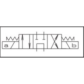 AD5E04CJ002 Distributeur NG10 CETOP5 cmd. électr. 4/3 + bob. 115VAC