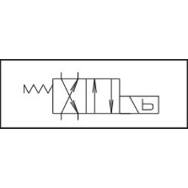 AD5E16FD002 Distributeur NG10 CETOP5 cmd. électr. 4/2