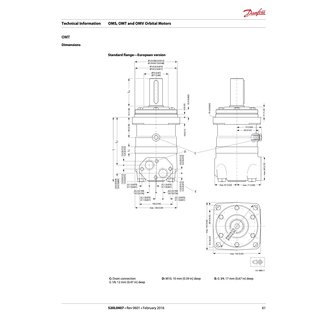 Moteur orbital OMT160 151B3000