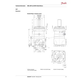Moteur orbital OMT200 151B3001