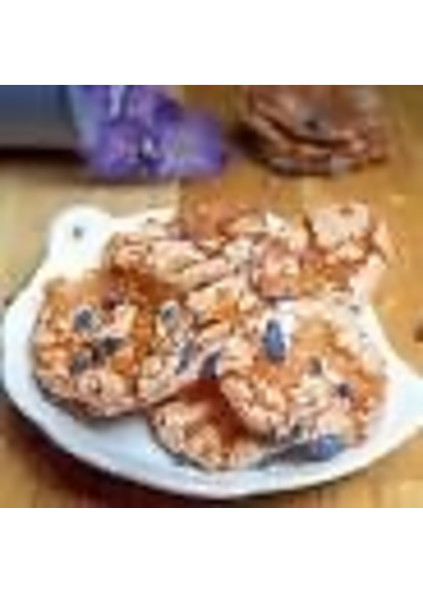 Maison Bruyère, Koekjes met gesuikerde viooltje, 50gr 50gr