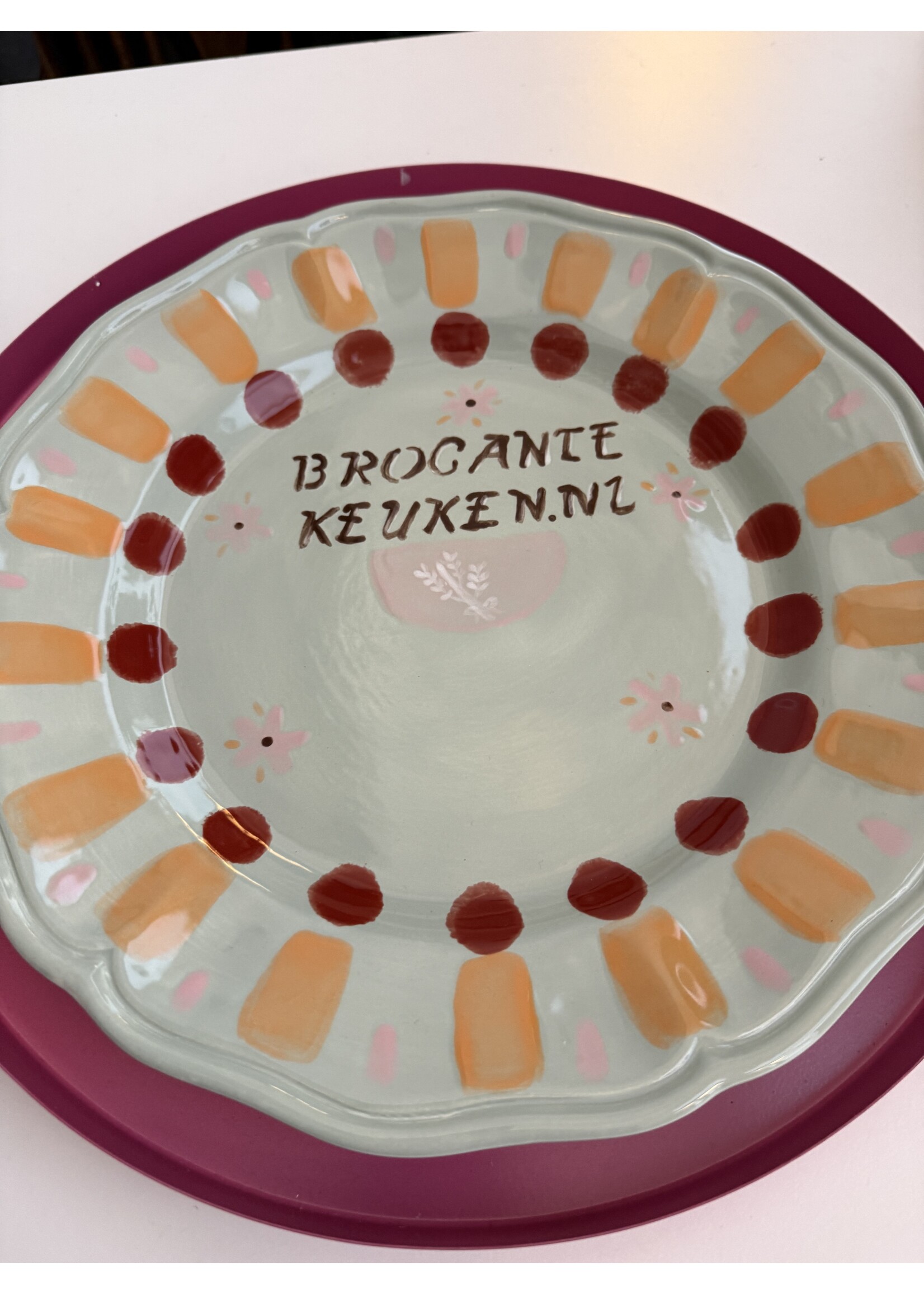 Brocante Keuken Studio Workshop, Servies Schilderen, Prijs pp, wij nemen contact op voor datum