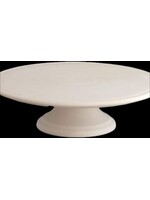 Brocante Keuken Studio Workshop servies schilderen, Taartplateau op voet, o31 cm en h 9 cm