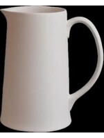 Brocante Keuken Studio Workshop servies schilderen, Waterkan, Bloemenvaas, 1 liter  h 19cm