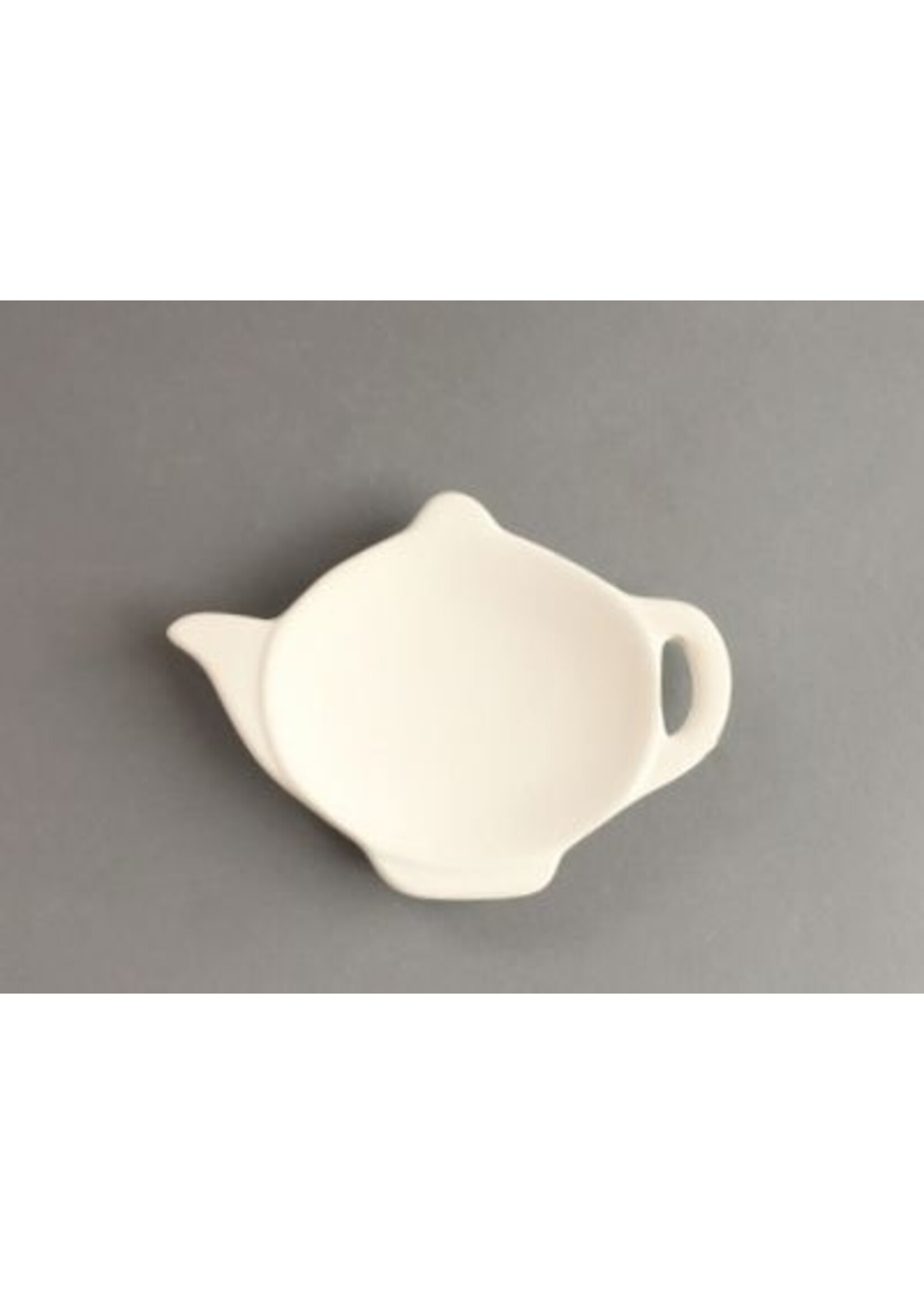 Brocante Keuken Studio Theepot schaaltje alleen in combinatie met reservering servies schilderen