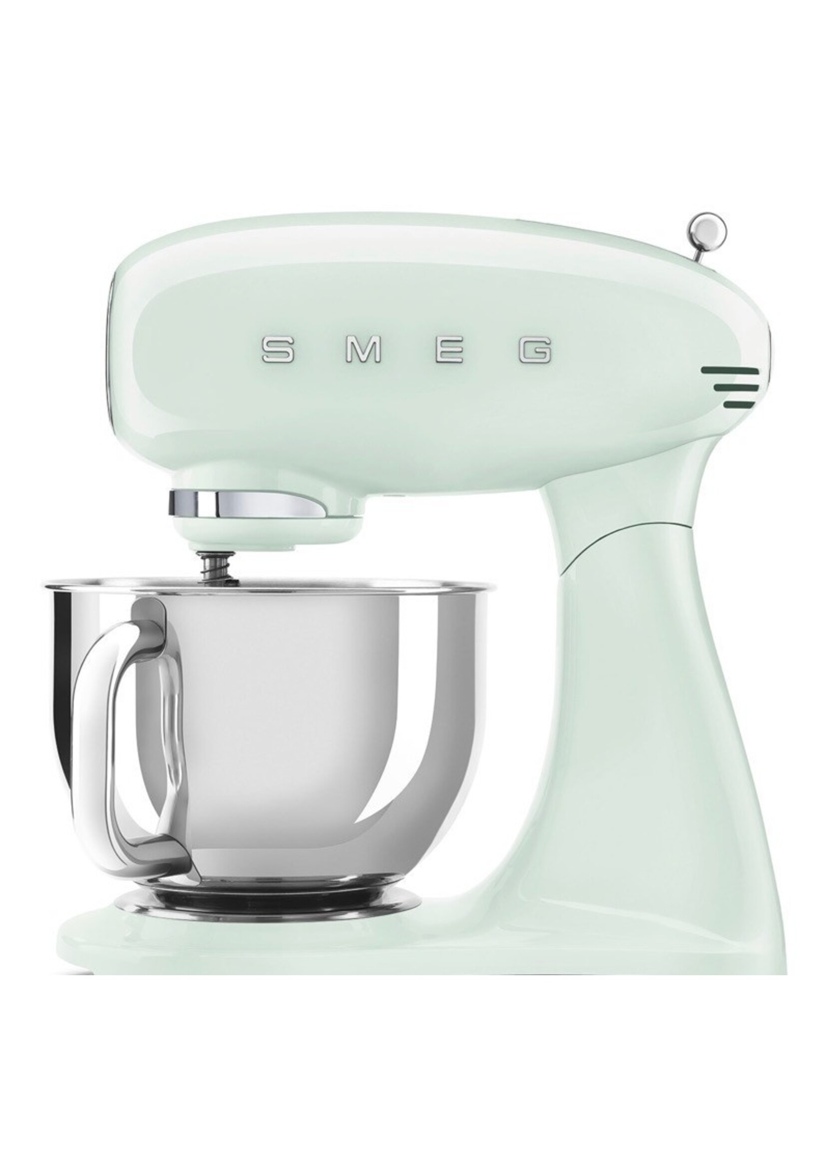 Smeg Openingsactie: Smeg, Keukenmachine, 800W, 50's Style, pastel groen, inclusief workshop