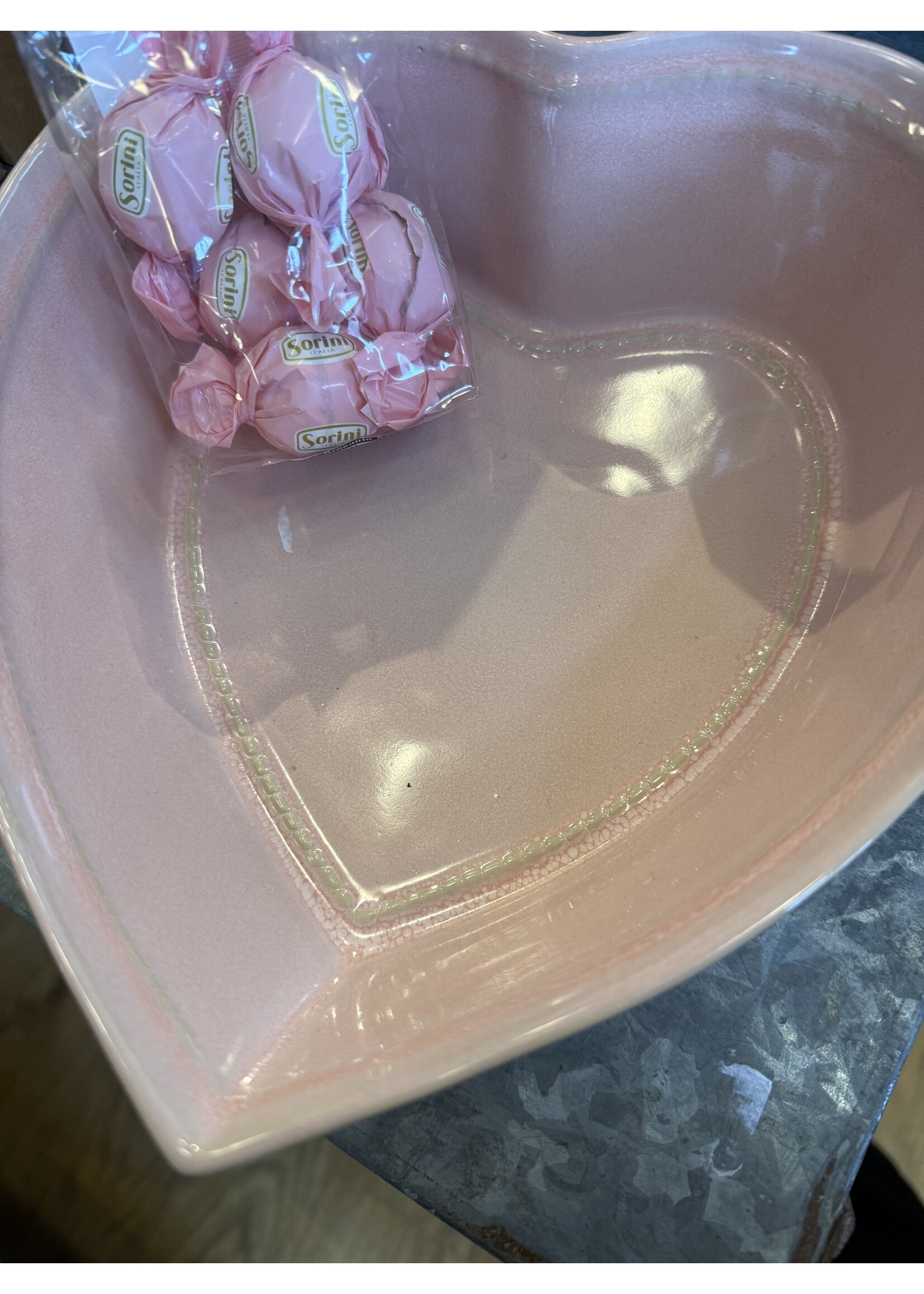 Ovenschaal love - Hart Rose Fondant 25 x 7.5