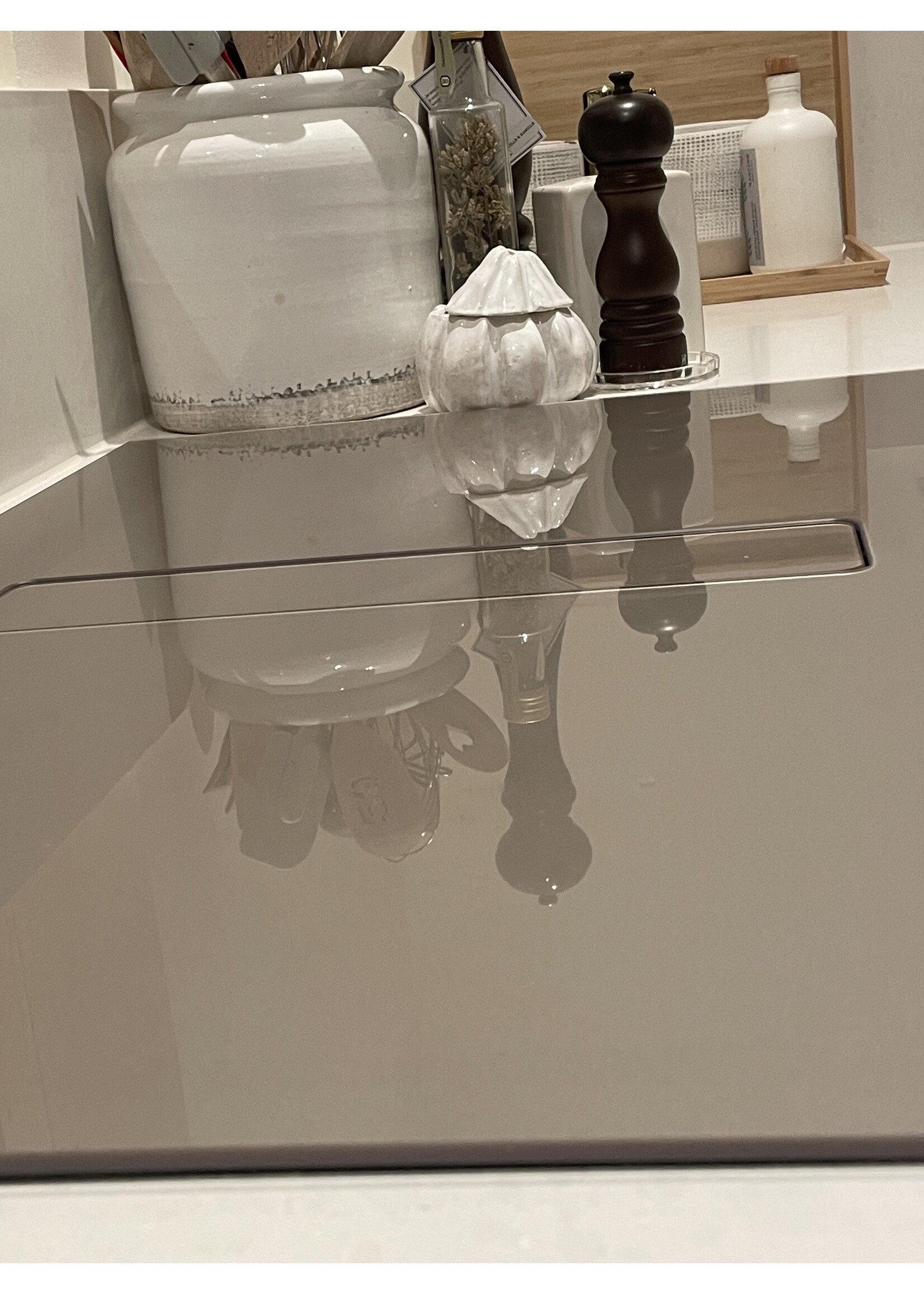 Kookplaat en afzuiging, de Peyto, Champagne Gold, 80x52 cm