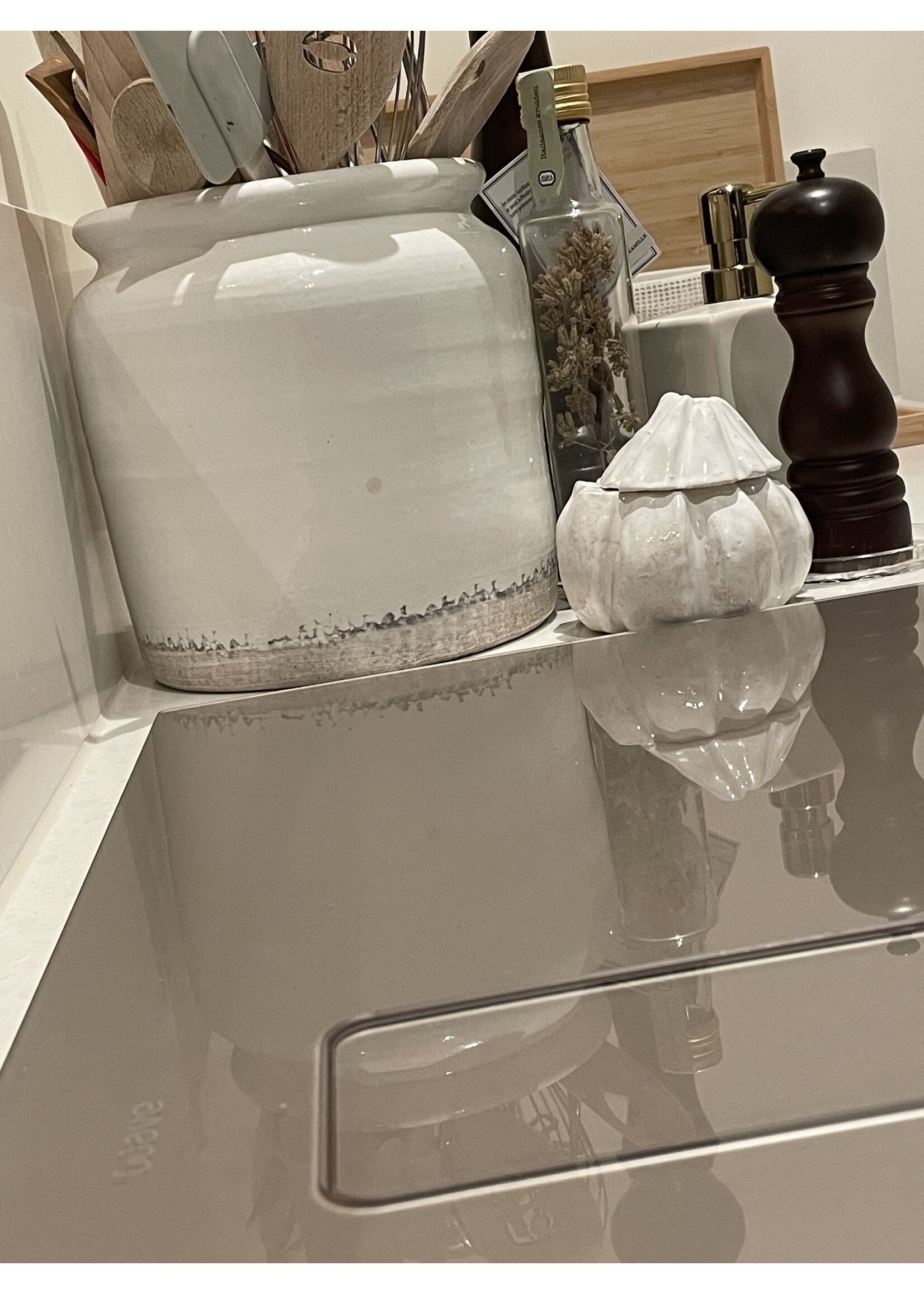 Kookplaat en afzuiging, de Peyto, Champagne Gold, 80x52 cm