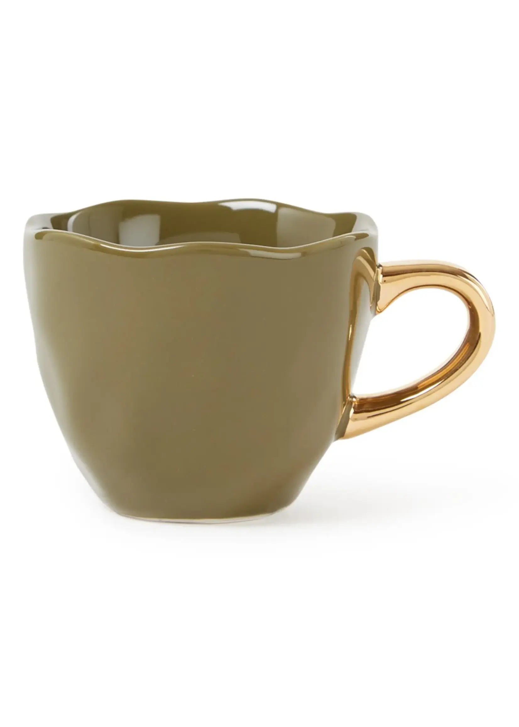 Urban Nature, Culture Good Morning Cup Coffee, fir green, set of 2 in gift pack