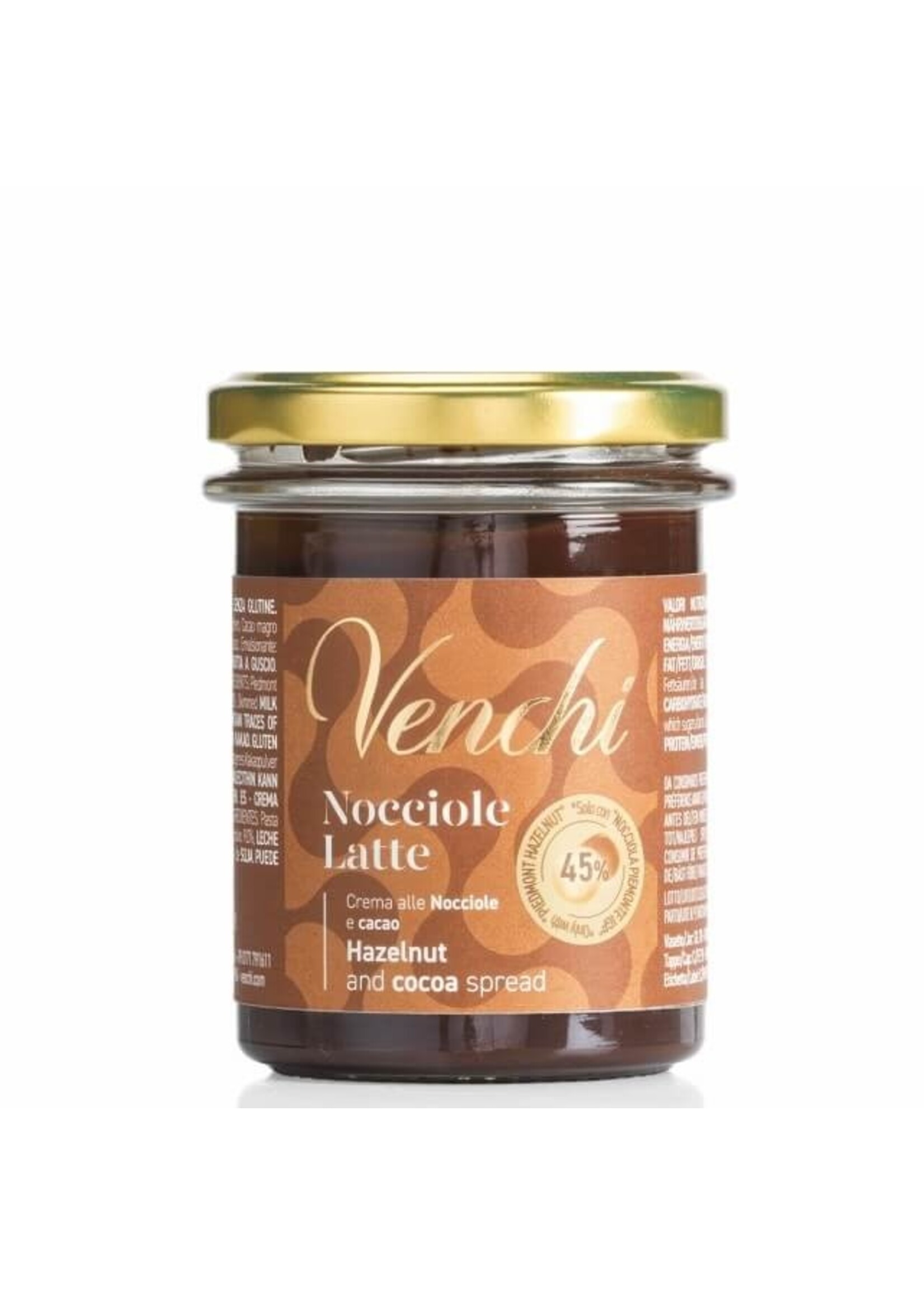 Italië, Hazelnoot chocoladepasta melk