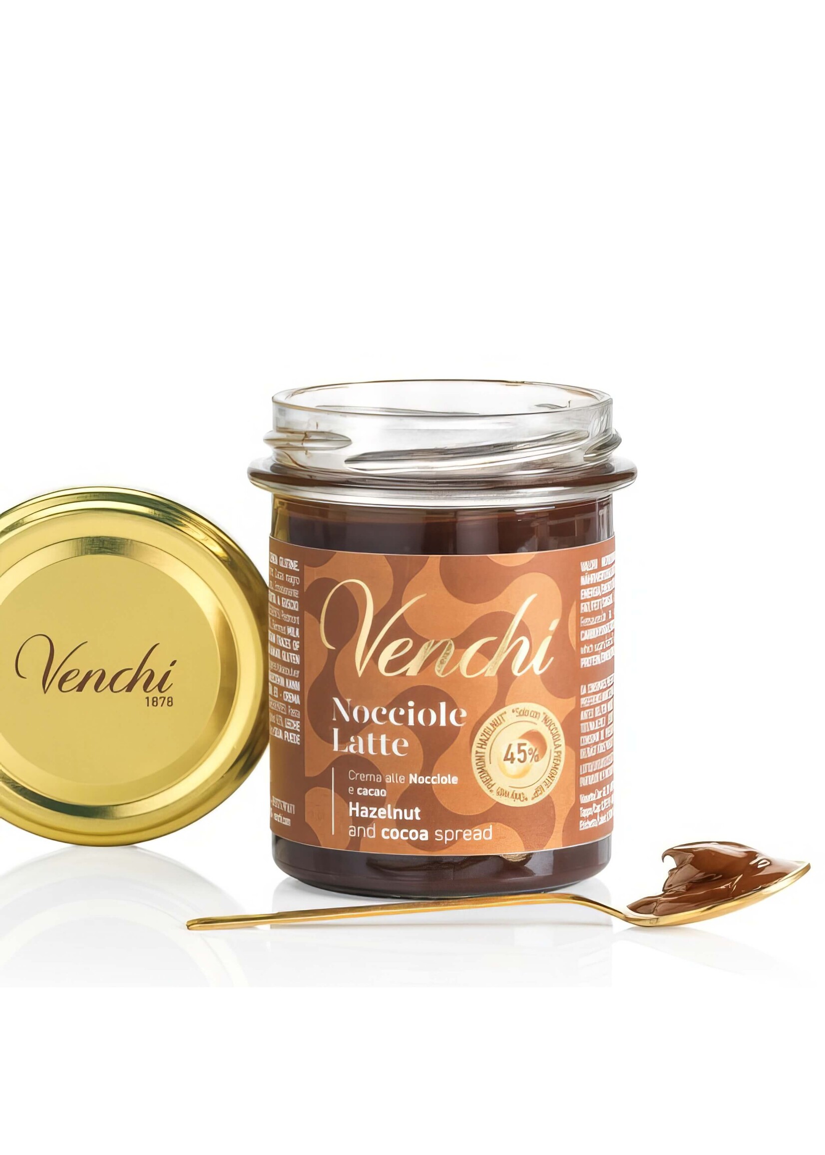 Italië, Hazelnoot chocoladepasta melk