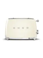Smeg, Broodrooster, 50's Style,  2 sneden, cremé