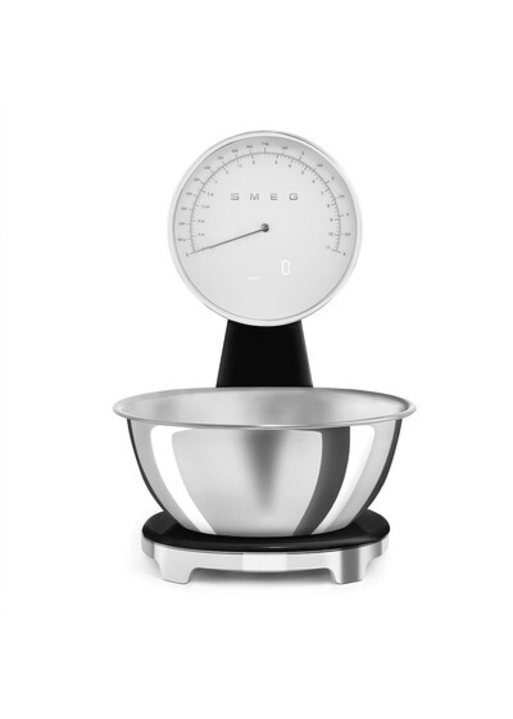 Smeg, Digitale Analoog Kitchen Scale, Zwart