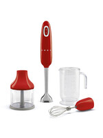 Smeg Smeg, Staafmixer, 50's Style,  Set Rood Accessoires