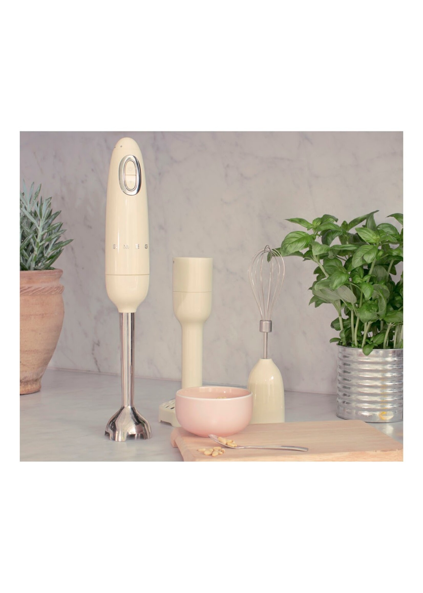 Smeg Smeg, Staafmixer, 50's Style,  Set Créme Accessoires
