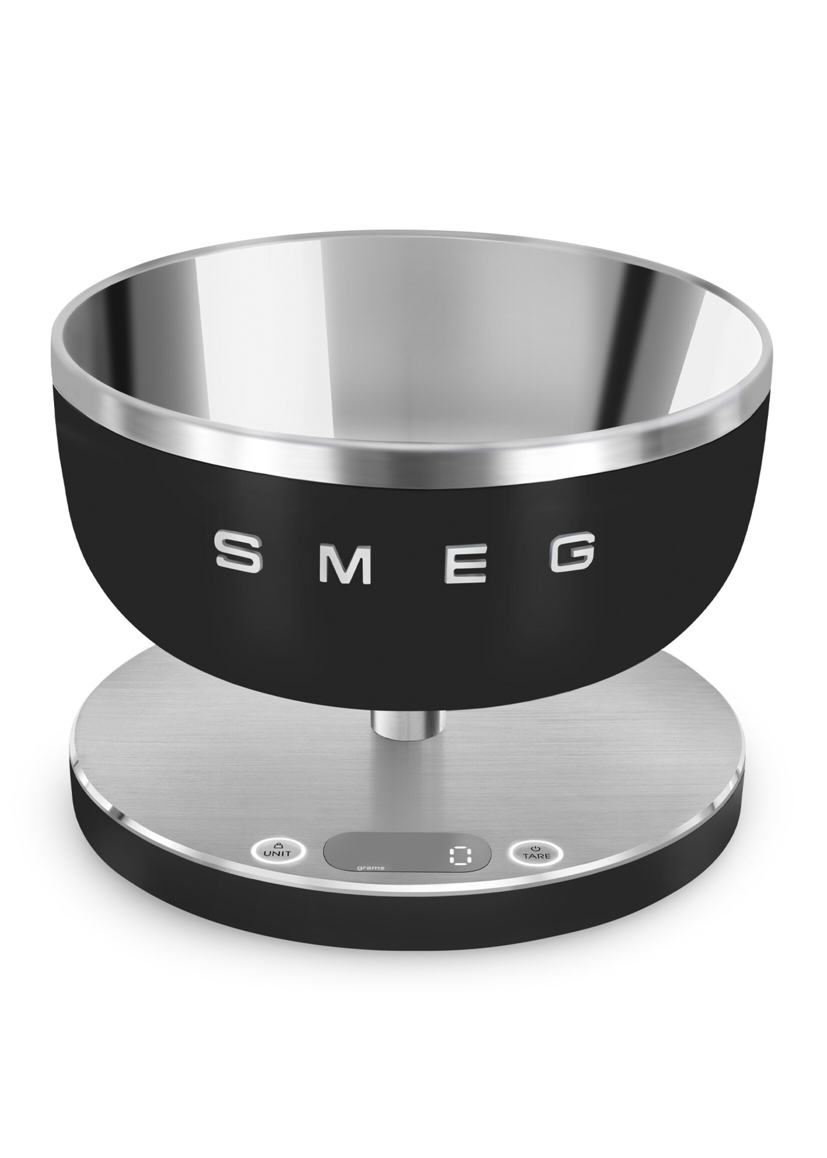 Smeg, Digitale Keukenweegschaal, Mat Zwart