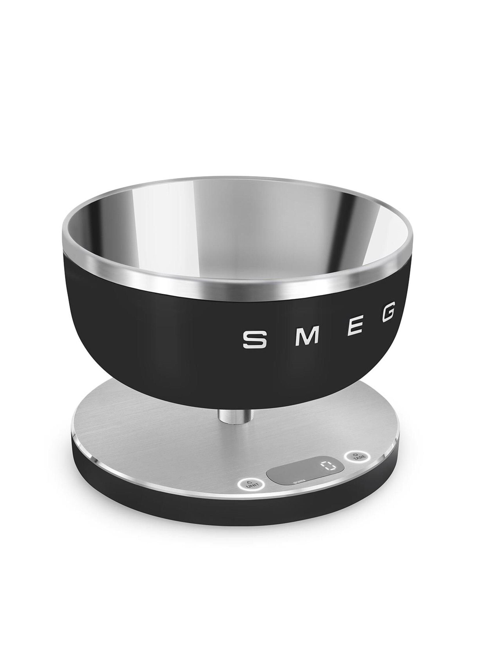 Smeg, Digitale Keukenweegschaal, Mat Zwart
