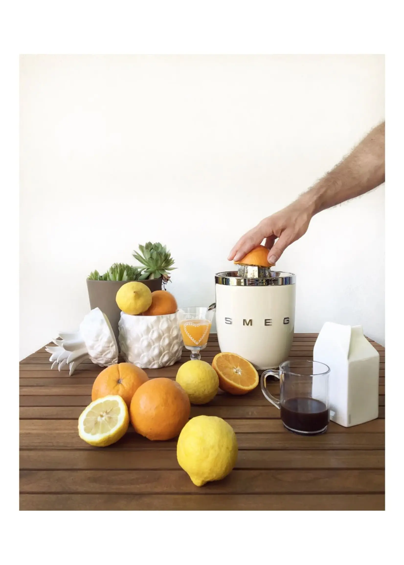 Smeg, Citruspers, 50's Style,  Wit